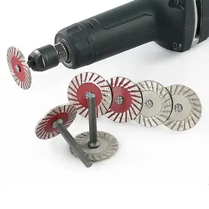 40mm Diamond Cutting Blade 6mm Handle Round Saw Blade Grinding Wheel for Wood Metal Stone Granite Marble