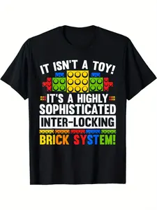 Master Builder Brick Toy T-shirt