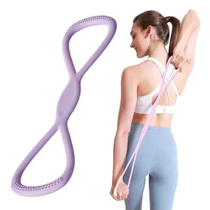 Home and Outdoor Exercise Resistance Band - Portable, Arm Shaping, Chest Opening, Yoga Assistance, Ligament Stretching, Essential Muscle Training Equipment
