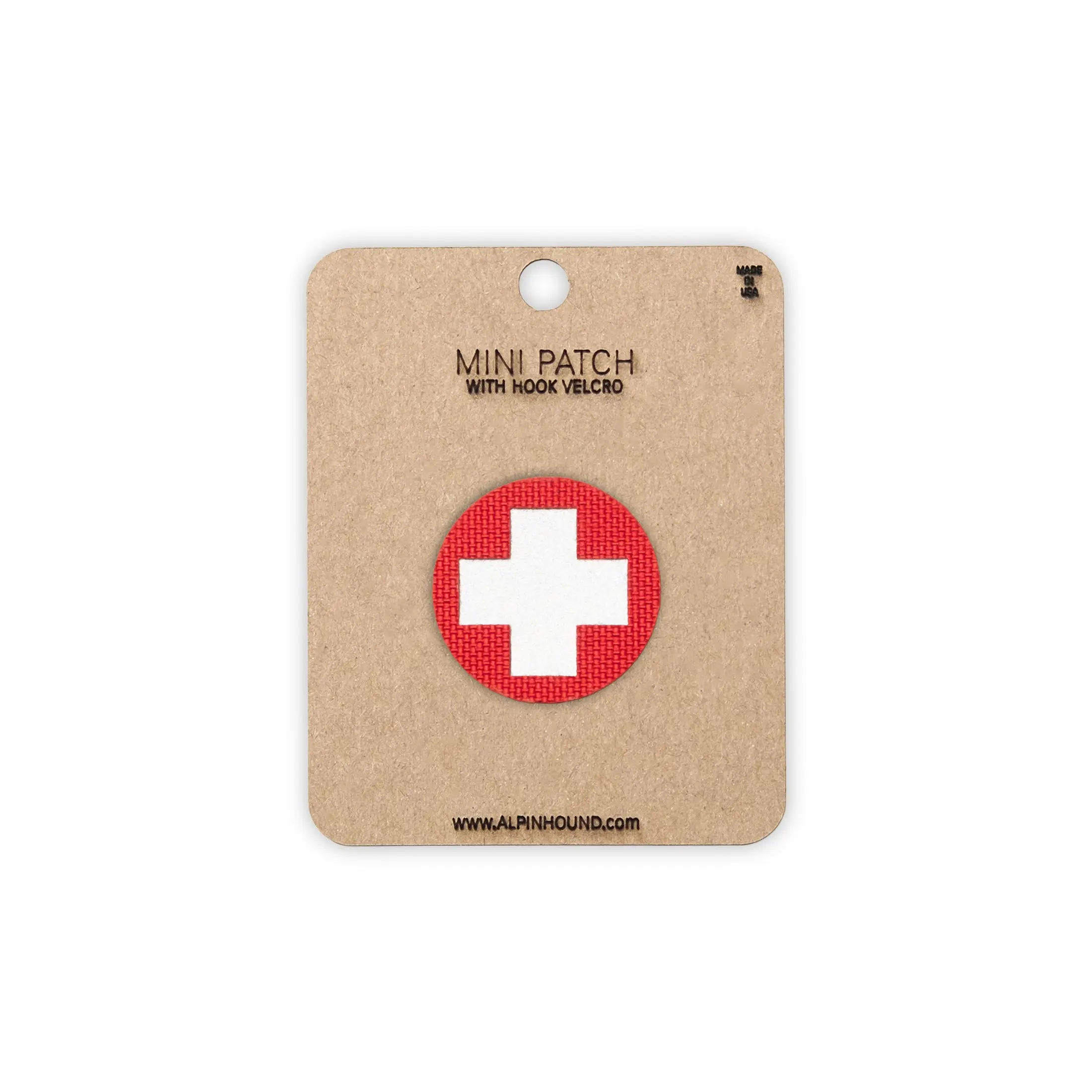 Round Medical Tactical Patch 1X1 Cordura Morale Patch