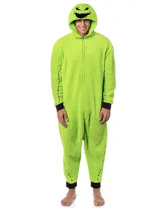 The Nightmare Before Christmas Oogie Boogie Costume One Piece Pajama Union Suit (Small)