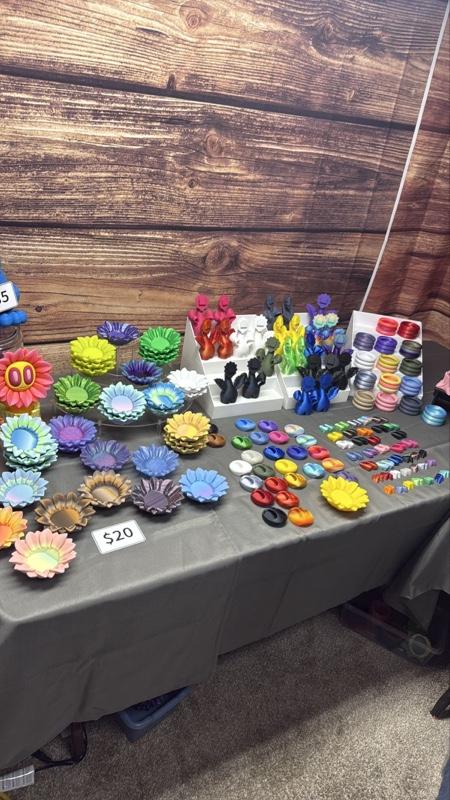 Maker Garage PNW Live Build a Box with us - Customizable 3D Figurines & Miniatures Collection - Orders Filled Live for Fresh Starts Home Decor Accessory Modern Home Decoration