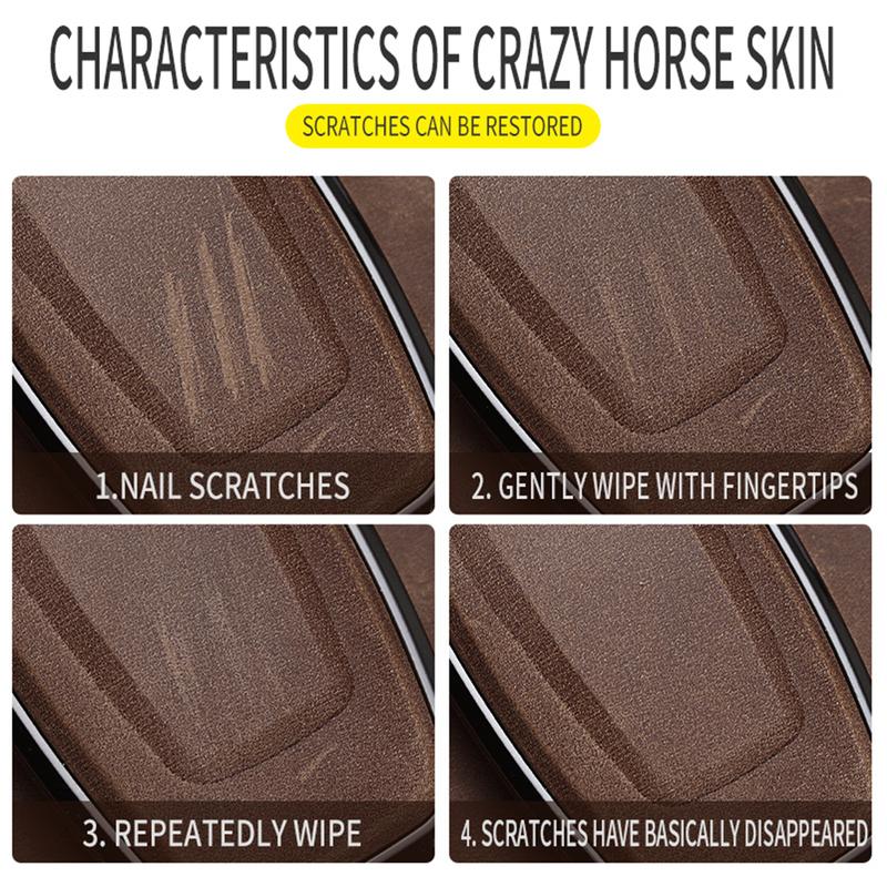 For Volkswagen Key Fob Cover Leather Car Jetta Golf Polo MK6 Passat Tiguan Beetle Key Case Automotive as a holiday gift