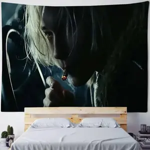 Nettspend Rapper Hip Hop Music Tapestry, Lightweight Aesthetic Photo Backdrop Hanging Cloth Art, Bedroom Living Room Home Decor, Ideal Gift
