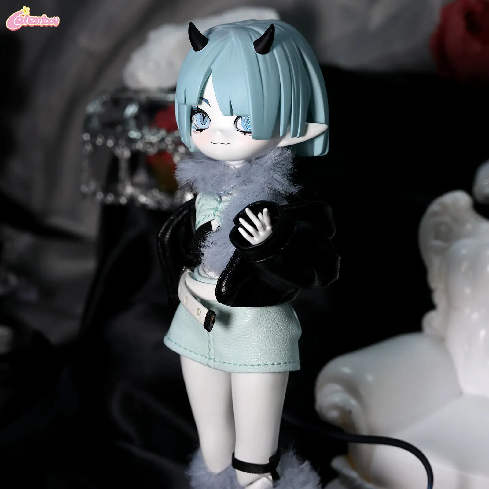 CALEMBOU Cooze Devil Horns Series BJD Blind Box, 1/8 Cute Ball