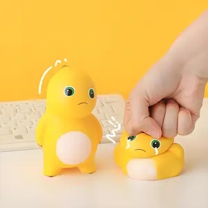 Children Party Gift Mini Cartoon NaiLong Dragon Stress Relief Safe Silicone Material Popular Gift for Party