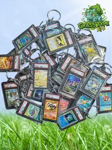 1 Random Pokemon PSA 10 key chain