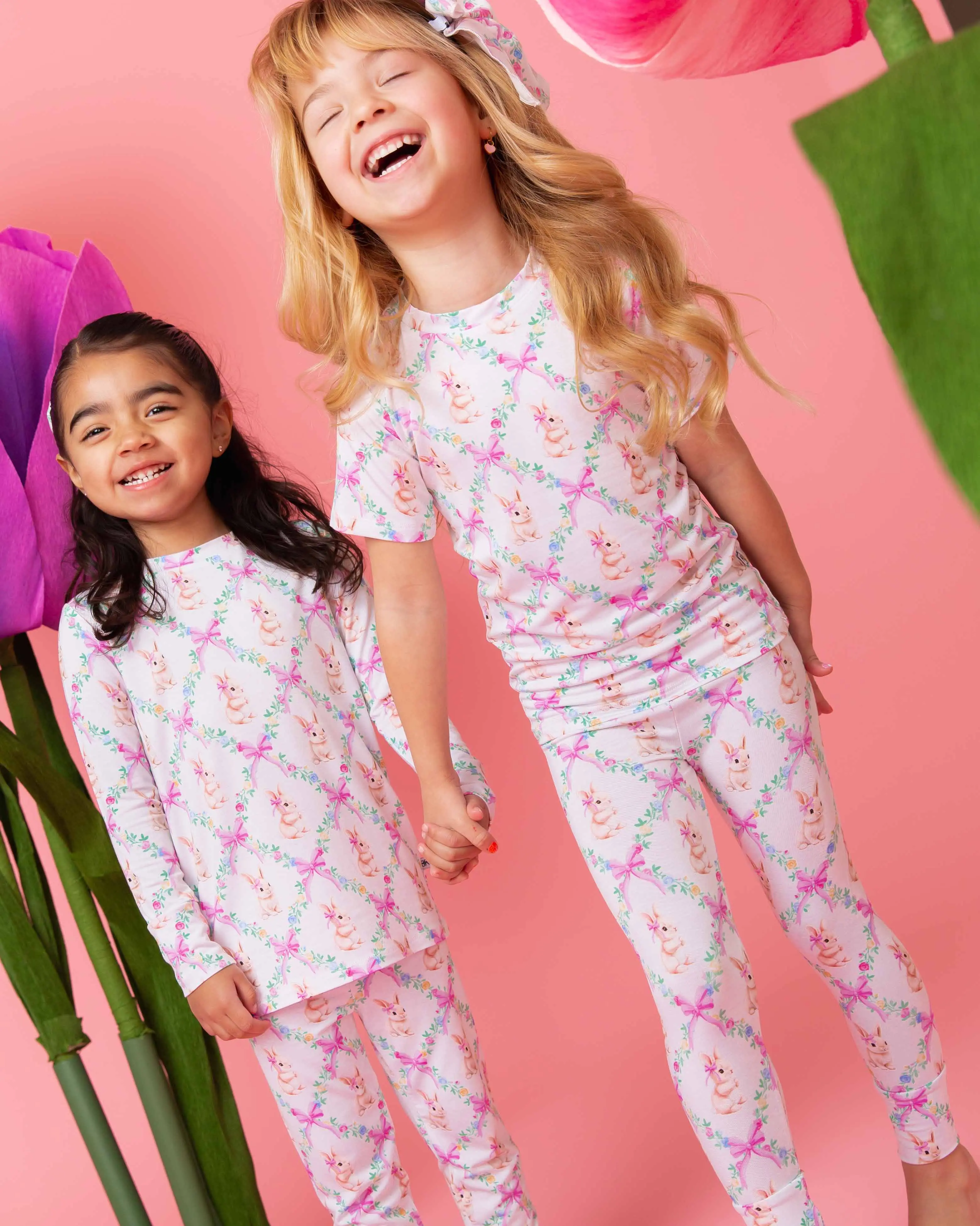 Too Fluffin Cute Short Sleeve Pajama Set