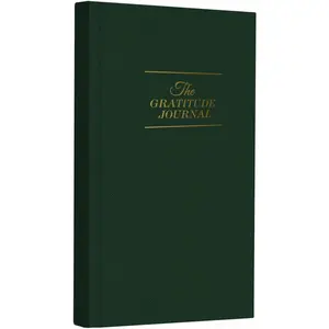 The Gratitude Journal - A Few Minutes a Day for More Happiness, Optimism, Affirmation & Reflection - An Effective Manifestation Guide Journal, Undated Daily Journals for Women & Men (Earth Green)