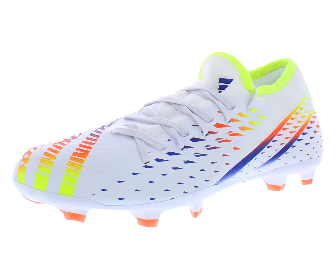 Adidas Predator Edge.3 Low Firm Ground Unisex Shoes, Low Cut, Lace-Up