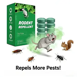 12 - Pack Popular & Trusted Peppermint Oil Mouse Repellent! Fast - acting, all - in - one formula powerfully and safely deters rats, mice, ants & more. Eco - friendly, cost - effective,and user - friendly.Long - lasting,Strong scent. Purchase with caution