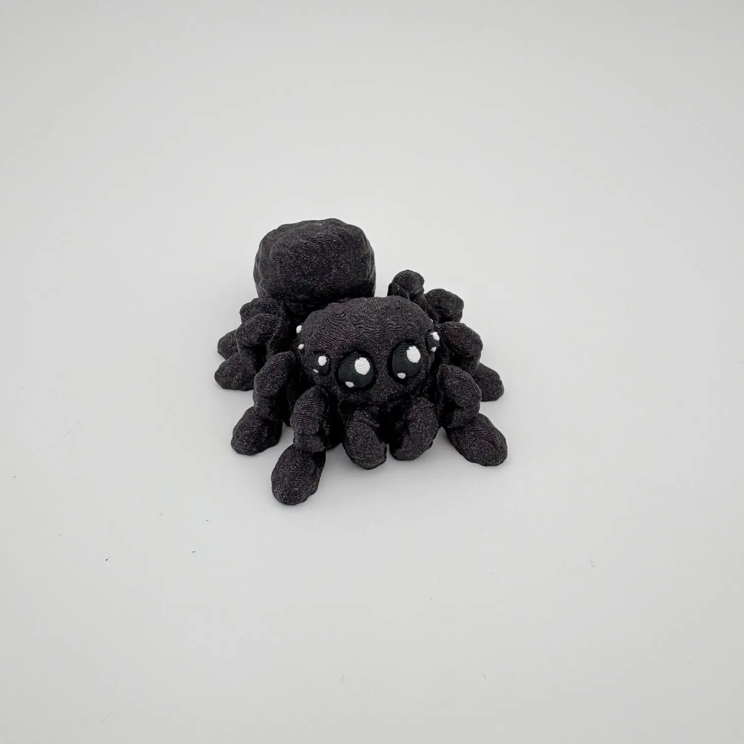 Mini Spider - 3D Printed Articulated Fidget Toy, Creepy Cute Desk Pet