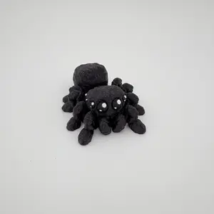 Mini Spider - 3D Printed Articulated Fidget Toy, Creepy Cute Desk Pet