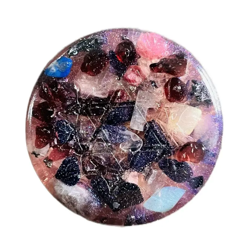 15th Universal Father Morphogenetic Chakra Magenta infused with STARGATE Sands, High Frequency Crystals, Grounding Crystals & Organic Metals for EMF Protection, light body activation & energy 12th Dimensional Grid