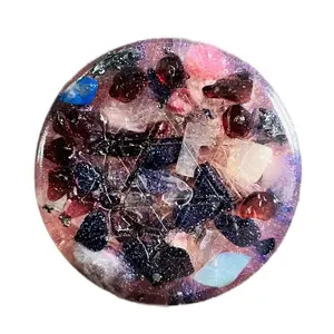 15th Universal Father Morphogenetic Chakra Magenta infused with STARGATE Sands, High Frequency Crystals, Grounding Crystals & Organic Metals for EMF Protection, light body activation & energy 12th Dimensional Grid