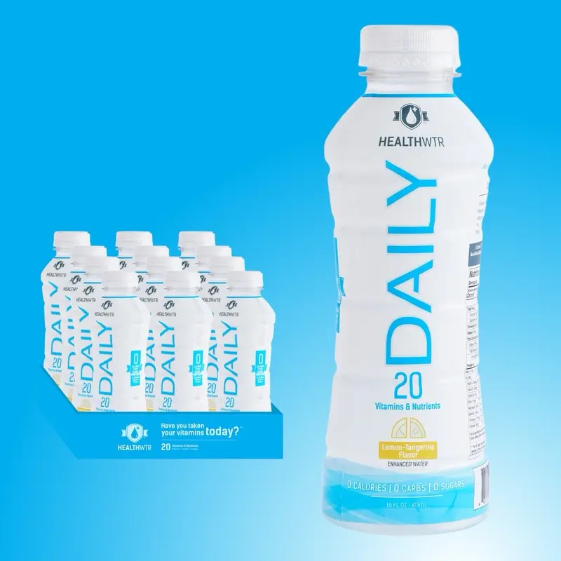 Healthwtr - 20 Vitamins and Nutrients with 0 Calories Carbs or Sugars. Tastes AMAZING.