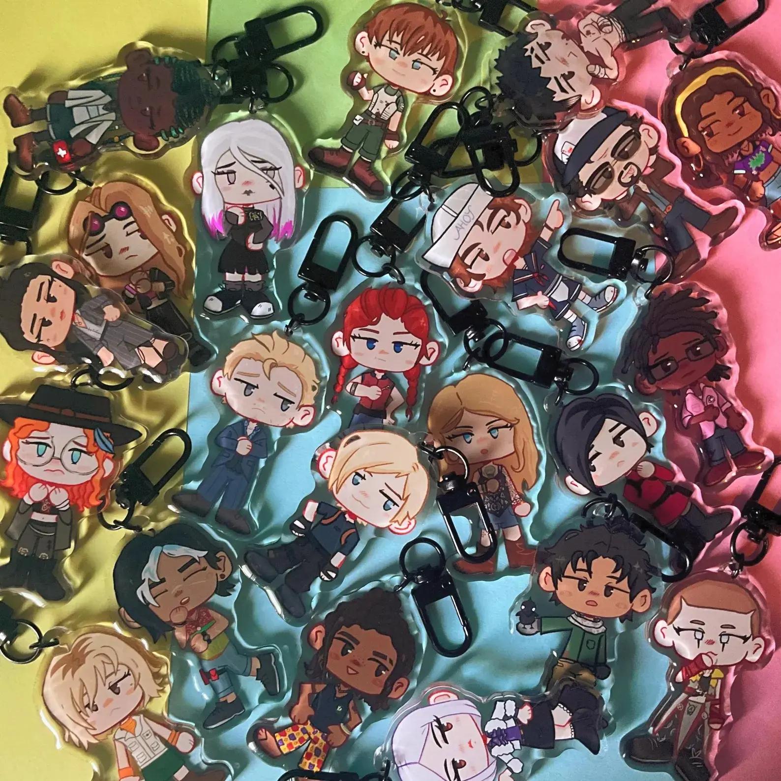 dbd inspired survivor keychains | Dead By Daylight Keychains! Gifts Accessories for Fans