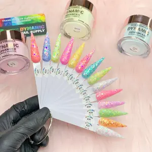 Spring & Summer Pastel Glitter Acrylic Collection
