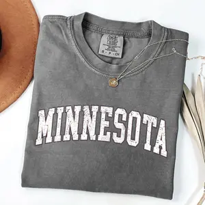 Minnesota, Football, Sports, Game Day, Big Game, Touchdown, Tailgate Party, University, College, State Tshirt, Women's Comfort Colors Tshirt, Graphic Tee