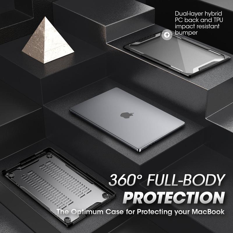 SUPCASE CASE for MacBook MacBook Pro M3 / M3 Pro / M3 Max (2023) & M2 Pro / M2 Max A2779 (2023) & M1 Pro / M1 Max A2442 (2021) / Air / Pro, Hard Shell Protective Cover for MacBook Pro 14 laptop case