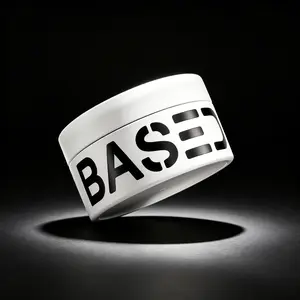 BASED Hair Clay - Strong Hold Matte Finish 3oz Jar Non-Toxic Shea Butter Beeswax Essential Clays