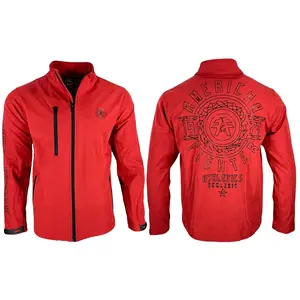 American Fighter Men's Jacket Softshell Kingsgate American Fighter Men's Jacket Softshell Kingsgate