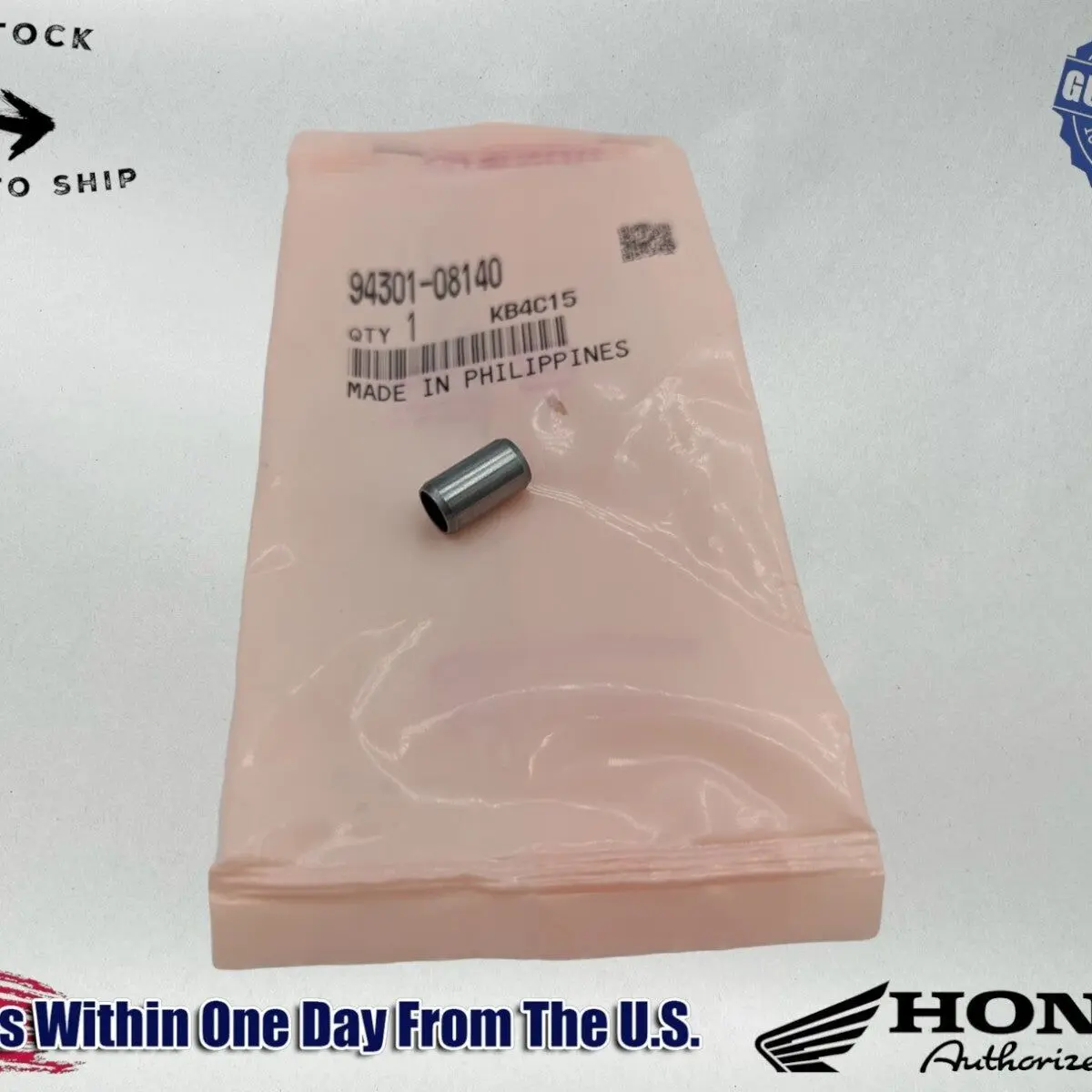 Honda Genuine OEM Dowel Pin 94301-08140  ATC70TRX 400EX 300EX RECON
