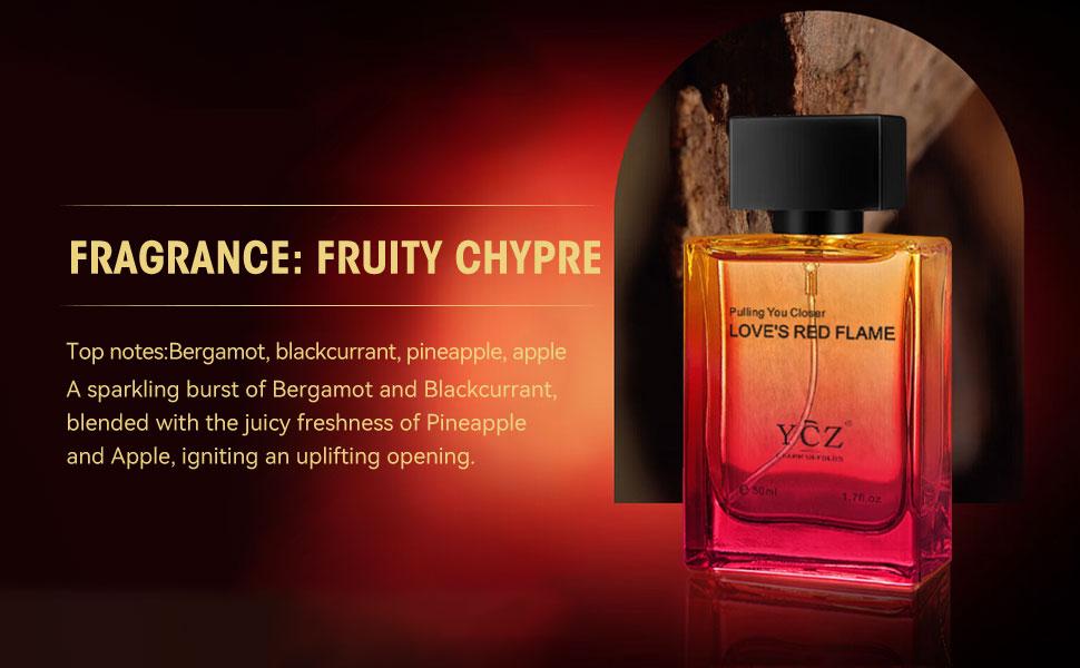 YCZ Love's Red Flame Eau de Parfum 1.7 fl oz | Warm Spicy Woody Fragrance, Warm, Alluring & Irresistibly Attractive, Long-Lasting for Dates and Evening Social Occasions, Inspired by the Spark That Draws Two People Closer YCZ Love's Red Flame Eau de Parfum 1.7 fl oz | Warm Spicy Woody Fragrance, Warm, Alluring & Irresistibly Attractive, Long-Lasting for Dates and Evening Social Occasions, Inspired by the Spark That Draws Two People Closer