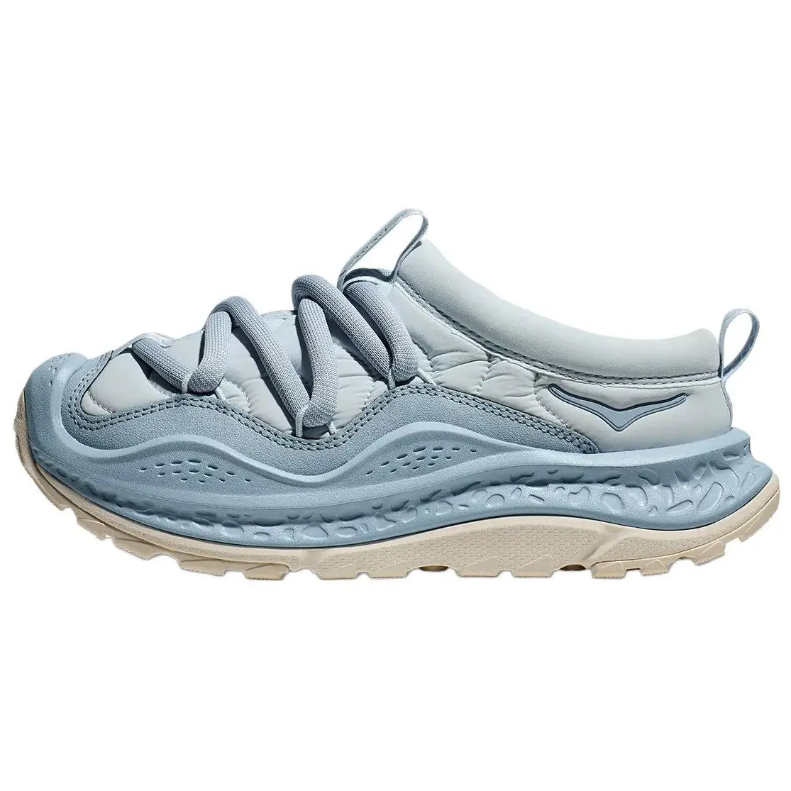 HOKA ONE ONE Ora Primo Comfortable Unisex Slip-On Slippers with Protective Toe Guard in Blue-Gray Trending Shoes, House White Official Shoes to Get / Maison Mihara