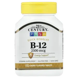 21st Century Vitamin B-12, Cherry, 2,500 mcg, 110 Tablets