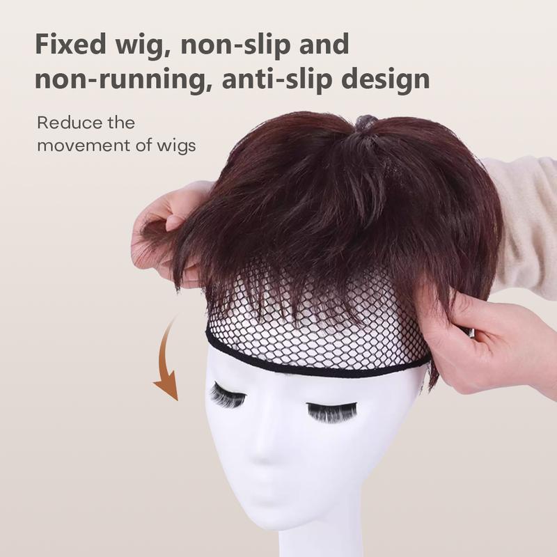 Wig Caps,Women's Wig Headgear,Wig Headgear,Wig elastic headband，Wiggery,Wig Sheath,No Braiding Needed Wig Caps for Wig Beginner, Wig Net for Long Hair, Hair Net for Halloween Cosplay, Natural Nude