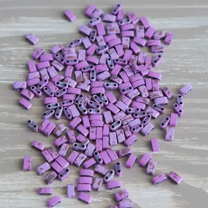 DIRTY WISTERIA - Half Tile Beads
