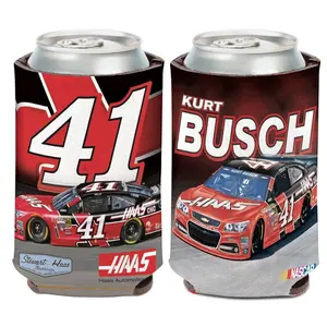 Kurt Busch Can Cooler 12 Oz. Nascar Koozie