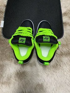 Spring Autumn Colorblock Sporty Low Top Sneakers, Large Size Sport Casual Skate Shoes, Unisex Trendy Canvas Shoes, Fashion Men's Shoes