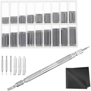 Watch Link Remover Kit with Spring Bar Tool Watch Band Tool and 360 count Watch Strap Link Pins for Watch Repair and Watch Band Removal