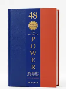 The 48 Laws of Power Paperback Book – Strategy, Influence & Personal Development Guide by Robert Greene