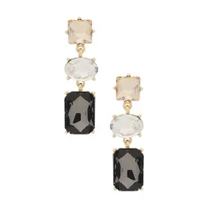 petit moments Allie Earrings in Smoke