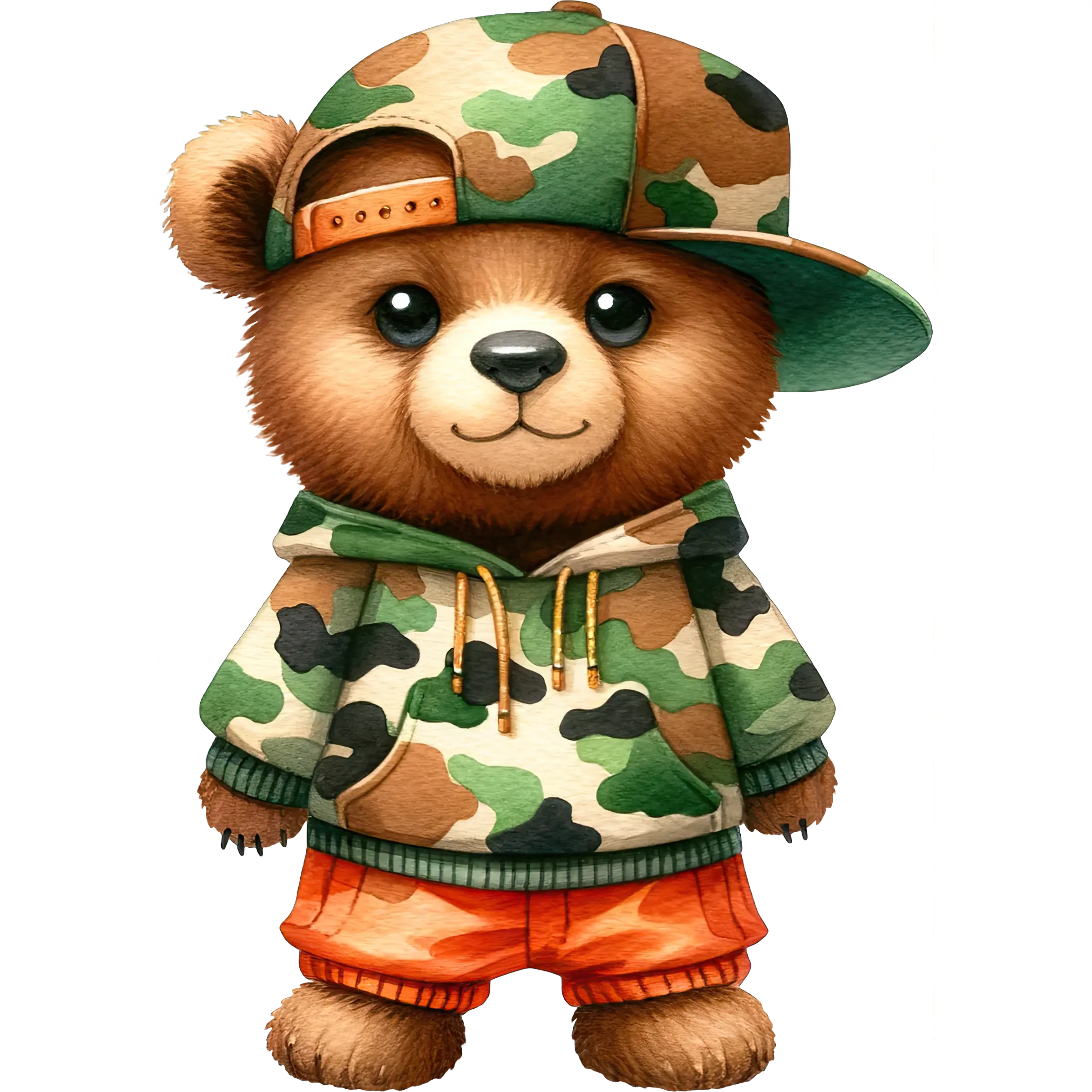 DTF Transfer – Cool Bear Multi Sizes (AN-BR006)