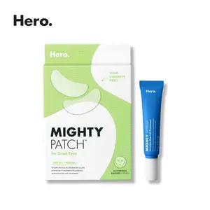 Hero Mighty Patch for Tired Eyes, Force Shield Superlight Sunscreen Bundle
