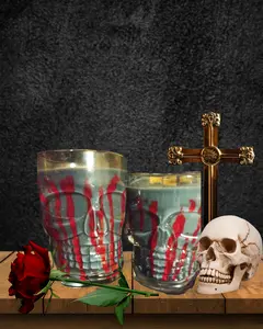 Skull Mug Candle 14oz
