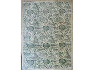 EORC FA7051BGN8X10 8 x 10 ft. Turkish Knot Transitional Area Rug, Green