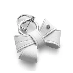 Cute Butterfly Knot Design Keychain Fashionable Accessory for Women and Girls Fits for Cars Motorcycles and Bicycles