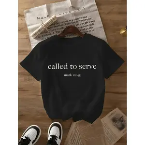 Funny T-shirt Fashion Creative Design Pattern Printed Women's T-shirt, Suitable for Spring and Summer Casual Women's Short-sleeved T-shirt