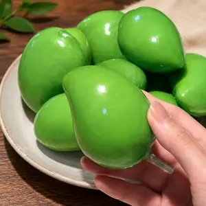 Crunchy Color Changing Mango Squishy Stress Ball | Squeeze Fidget Toy