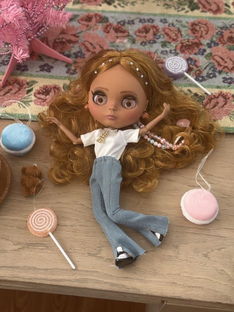 Custom Blythe Doll - Handmade To Order - Dolls for Sale with Box, Clothes, and Accessories