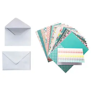 Crafts & Sewing Kingston Crafts Celebration 120-piece Card Base and Envelope Set
