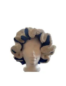 Royal Blue Sherpa Bonnet