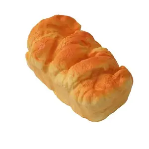 Creative Bread-Shaped Stress-Relief Toy Slow-Rising Soft-Bodied Design Tactile Stress-Relieving Gift for Relaxation