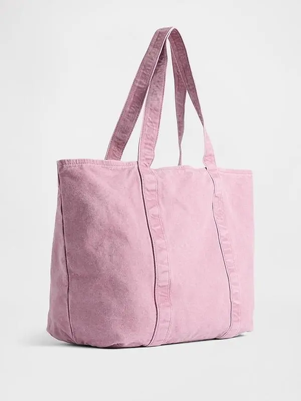 GAP ピンク トートバッグ Gap Logo Tote Bag - Wispy Pink Mauve - TikTok Shop