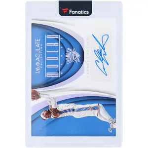 Carmelo Anthony Oklahoma City Thunder Autographed 2017-18 Panini Immaculate Collection Modern Marks Platinum #MK-CAN #1/1 Card - Fanatics Authentic Certified